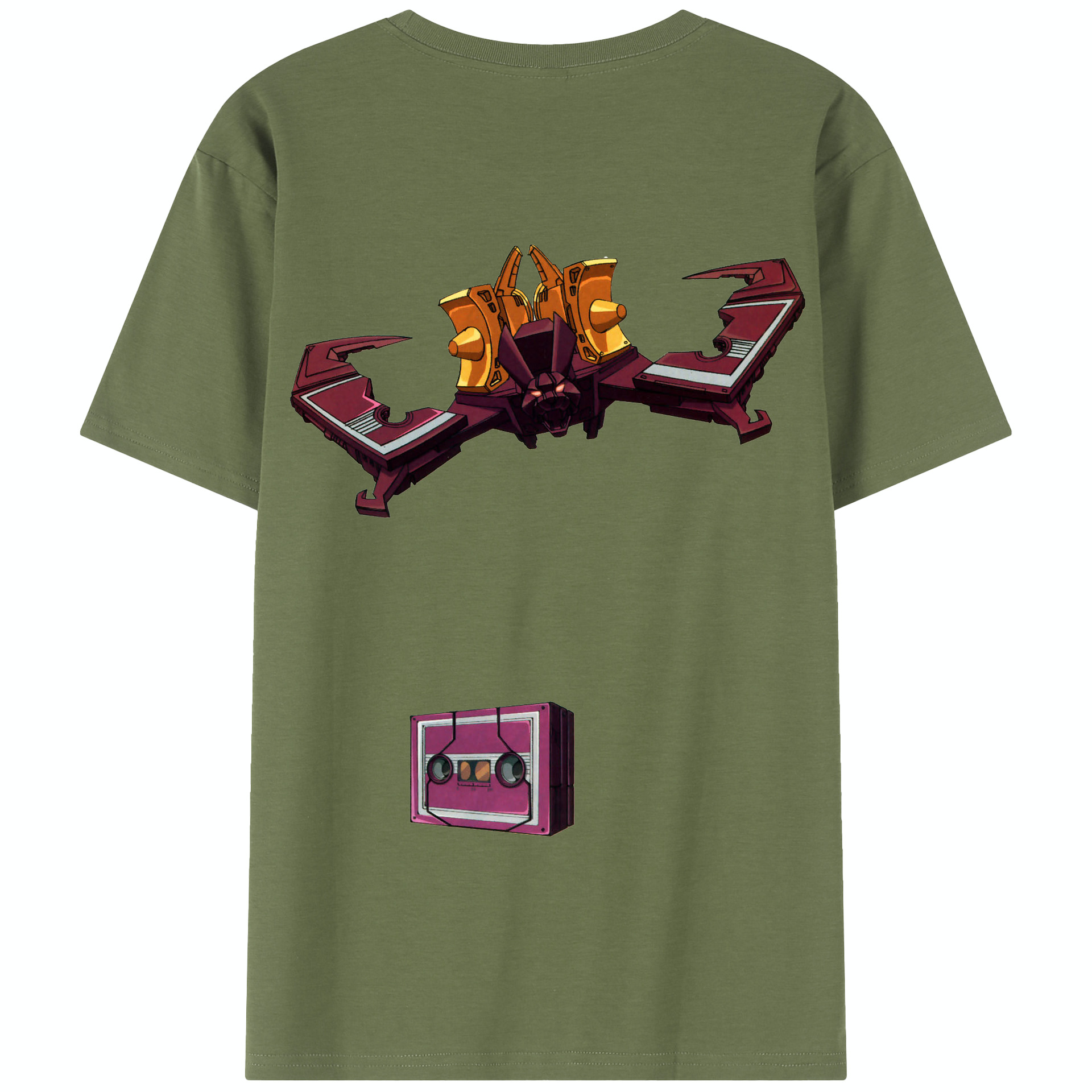 （画像用）  綿100％半袖Tシャツ（背面プリント）